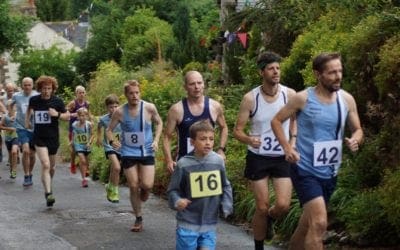 Bonsall Fell Race. 3.8 miles, 650 feet of ascent.  30 July 2018